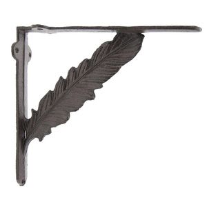 Soporte decorativo para estante de hierro Diseño hecho a mano Ideal para decoración interior del hogar y soporte para muebles rústicos - Product Image 2