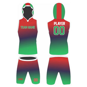 Uniforme de Fútbol Americano a la Bandera 7v7 para Adultos al por Mayor, Colores Personalizados, Transpirable, Tallas Grandes, Impresión por Sublimación Completa - Product Image 3