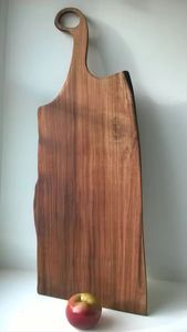 Tabla de cortar de posavasos de mármol, tabla de repostería para uso en cocina y restaurante para utensilios, pieza de diseño, forma redonda - Product Image 2