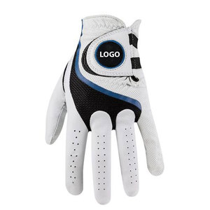 Gants de golf confortables hommes et femmes modèle personnalisé gants de golf en peau de mouton poignée parfaite gants de performance avec logo personnalisé - Product Image 4