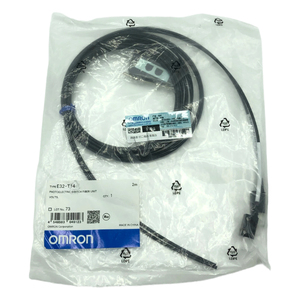 Cảm biến quang điện E32-T14 <span class=keywords><strong>2</strong></span> m với Bộ khuếch đại tích hợp thông qua cảm biến Thùng chùm 4m phạm vi phát hiện cáp <span class=keywords><strong>2</strong></span> mét - Product Image 1