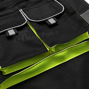 Chaleco de Seguridad Reflectante de Alta Visibilidad para Construcción, con Logotipo Personalizado de Fábrica - Product Image 5