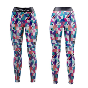 Leggings personnalisés de sport et de fitness pour femmes, vêtements de sport taille haute, pantalons de yoga avec levage de la hanche, livraison directe - Product Image 2