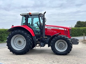Tractor agrícola Massey Ferguson MF 6495 usado en buen estado a bajo precio, tractor Massey Ferguson 6495 en venta - Product Image 2