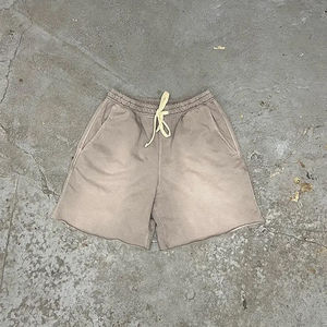 Pantalones cortos vintage lavados con ácido de verano personalizados 2025, ropa de calle, entrenamiento, correr, algodón, pantalones cortos para hombre - Product Image 2