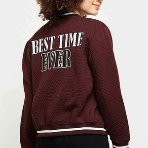 Custom Patch Letterman Varsity <b>Jackets</b> Wool Body Genuine Leather Sleeves Plain Blank Men's Women's Kids Varsity <b>Jackets</b> - Product Image 3