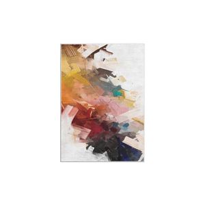 Alfombra de poliéster impresa Digital con estilo clásico, aspecto de lienzo pintado al óleo, sala de estar, dormitorio, adolescentes, pasillo abstracto, rompecabezas rectangular - Product Image 4