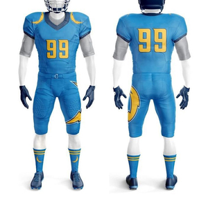Uniforme de fútbol americano personalizable de alta calidad para jóvenes, pantalones de Jersey reversibles, números impresos transpirables cortos, nombres - Product Image 6