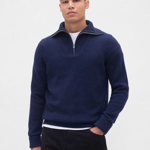 Sweat-shirt confortable pour homme Doux et confortable Doublure en polaire Chaude Vêtement décontracté d'hiver Léger Manches longues Haut tendance - Product Image 1