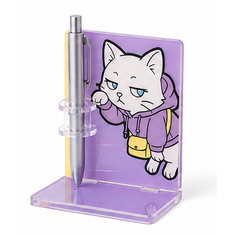 <b>Acrylic</b> <b>Pen</b> Stand-Clear Desk <b>Pen</b> Holder - Product Image 2