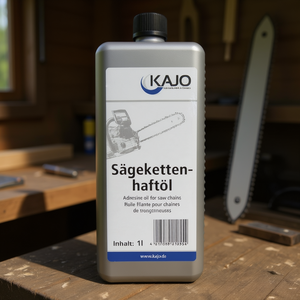 KAJO Huile adhésive pour chaîne de tronçonneuse, bouteille de 1 L, 100-120 mm/s (à 40°C) - Product Image 3