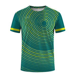 เสื้อยืดทรงหลวมแขนสั้นสำหรับผู้ชายผ้าคอตต้อนพิมพ์สกรีนเสื้อแบบทางการป้องกันการยับระบายอากาศได้ดีเป็นมิตรกับสิ่งแวดล้อม100% - Product Image 6
