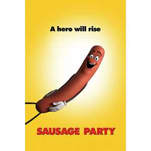Póster de anime de una sola hoja para Sausage Party - Product Image 3