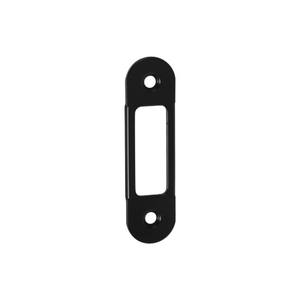 Plaque de frappe EASY-MATIC portes à feuillure de 22/82mm-Noir - Product Image 1