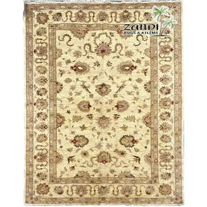 มือหนึ่งที่ผูกเชือก peshwar และ Khotan พรม8'9x5'11 Pes_Kho_127 - Product Image 1