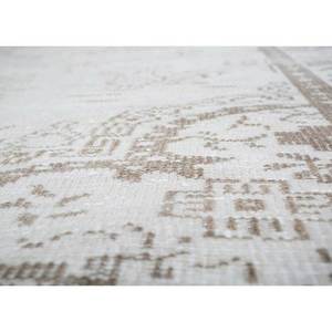 พรมขนสัตว์ถักมือสีน้ำตาลเบจวินเทจ รุ่น Pae-1267 ลายเหรียญรูปสี่เหลี่ยมผืนผ้า สำหรับตกแต่งบ้าน ห้องนั่งเล่น ห้องโถง ห้องวัยรุ่น - Product Image 3