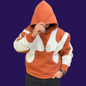 Derniers fabricants de vêtements Streetwear Nouveaux styles en 100% coton polaire Hip Hop Pullover Hoodies - Product Image 3