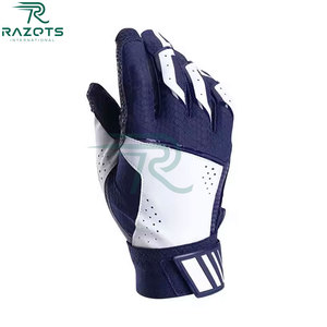 ถุงมือตีเบสบอลซอฟต์บอลคุณภาพพรีเมียมขายดีที่สุด ระบายอากาศได้ดี หนังแท้ กันลื่น ปรับแต่งได้ - Product Image 2