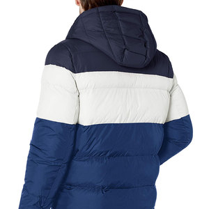 Veste réversible pour homme, veste matelassée à capuche, faible MOQ, style streetwear pour l'hiver, veste coupe-vent - Product Image 4