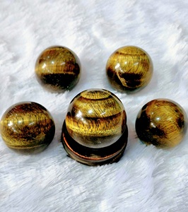 Esfera de Ojo de Tigre Natural para Fuerza Mental y Coraje, Cristales de Sanación Reiki Feng Shui Vastu, Energía de Aura de Chakra, 50-55 mm - Product Image 2