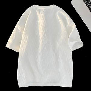 Camisetas de algodón 100% de alta calidad al por mayor para hombre, camisetas con logo personalizado y sublimación, camiseta blanca extragrande para hombre - Product Image 5