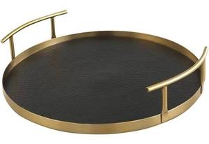 Modern <b>Metal</b> Enamel Serving Tray High Quality Handcrafted Design For Home Hotel Restaurant Table Serving Use - Product Image 2