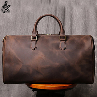Nouveau sac de voyage d'affaires haut de gamme, personnalisé, imperméable, en cuir, fait main, moderne, avec logo personnalisé, SM Knives Sm4, couleur personnalisée