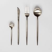 Ensemble de couverts en acier inoxydable de qualité supérieure, design classique, pour une utilisation durable, idéal pour les maisons, les restaurants, les cafés, les hôtels, la restauration