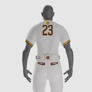 ชุดเครื่องแบบทีมเบสบอลของผู้ชายชุดกีฬาแบบสั่งทำ - Product Image 5