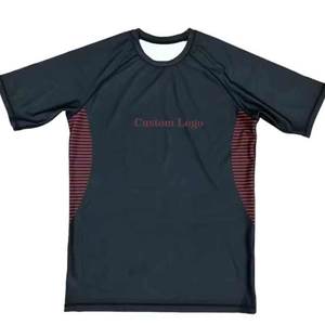 OEM/ODM Custom Rash Guard <b>Shorts</b> Set Premium Spandex/Polyester <b>Stretch</b> Quick Dry Lightweight-Front Private Label MMA/BJJ Wear - Product Image 3