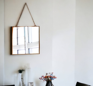 Decorative Wall <b>Mirror</b> <b>Makeup</b> Floor Decorative <b>Mirror</b> with Boho Fringe - Product Image 2