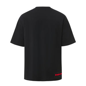 T-shirt surdimensionné à épaules tombantes de style vintage T-shirt graphique surdimensionné à impression numérique personnalisée - Product Image 2