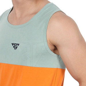 Débardeur Homme Tricoté Personnalisé Couleur Unie Vêtement de Sport Décontracté Séchage Rapide Respirant 100% Polyester Vente en Gros - Product Image 5