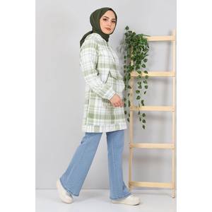 Sweat-shirt polaire Kangourou pour femmes et filles, à capuche, style quotidien, broderie soyeuse, fermeture éclair, motif lettre, vêtement d'hiver - Product Image 3