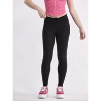 Leggings fins en modal de grande taille XL à 8XL Legging de couleur unie à longueur de cheville Pantalon extensible d'entraînement pour femmes