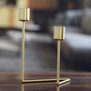 Modern Luxury <b>Candle</b> Holder Finished Gold Metal in Iron <b>Candle</b> Making <b>Mold</b> High Quality Handmade Trendy <b>Candle</b> Stick Vessel - Product Image 3
