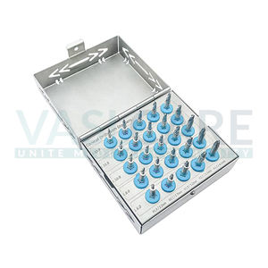 Vaslcare New Surgical Instruments-25pcs Dental Implant Conical Drills with <b>Electric</b> Stopper <b>Kits</b> - Product Image 3