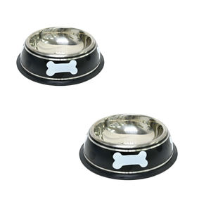 ชามและเครื่องให้อาหารสัตว์เลี้ยงทำจากสแตนเลสทรงกลมผลิตจากอินเดียส่งออกโดยผู้ผลิต - Product Image 5