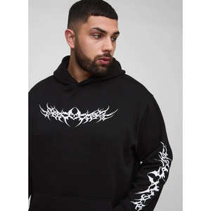 Sudaderas con Capucha de Algodón Grueso y Suave, Estilo Urbano, Estampadas para Invierno, Servicio OEM/ODM, Sudaderas con Capucha Estampadas Extra Grandes de Alto Rendimiento - Product Image 3