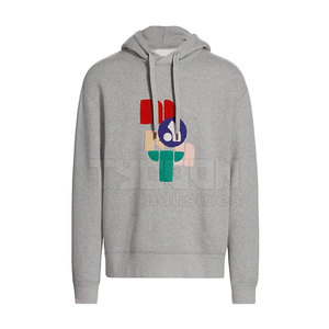 เสื้อฮู้ดพิมพ์ลายโลโก้สำหรับผู้ชายเสื้อมีฮู้ดสำหรับใส่กลางแจ้ง - Product Image 1