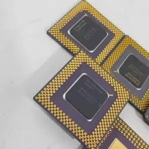 Prosesor keramik CPU pemulihan emas terbaik memo/kepingan CPU keramik/komputer kepingan CPU PENTIUM PRO