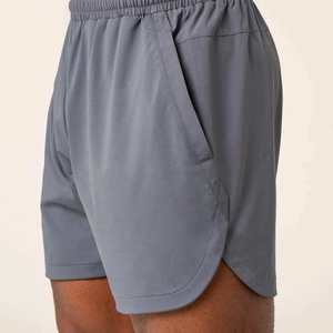 Summer Workout Gyms short Male Breathable Quick Dry Sportswear Solid gym workout Shorts Men Fitness Bodybuilding Shorts for men - Product Image 5