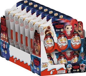 Mejores Huevos Sorpresa de Chocolate Kinder Joy, Stranger Things T1, Caja de 72 Juguetes Surtidos Coleccionables, Fiesta Infantil, Venta al por Mayor - Product Image 2