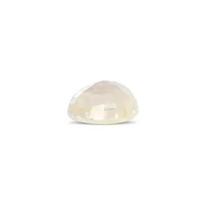 Saphir Jaune Naturel de 3,83 Carats (Pukhraj) - Pierre Précieuse Facettée Taille Émeraude - Product Image 2