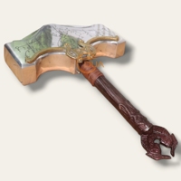 God of War Hammer Metal Craft Marteau unique et emblématique Ragnarok Design pour les fans