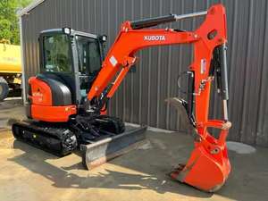 2020 pour Kubota U25 Mini pelle sur chenilles 6 tonnes Équipement de construction d'occasion avec cylindre hydraulique Toshiba et garantie 1 an - Product Image 5