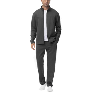 OEM 2025 Survêtements de sport pour hommes, survêtements d'entraînement et de jogging à la mode, ensemble de survêtements imprimés 2 pièces pour garçons - Product Image 2