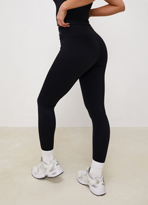 Venta al por mayor Leggings de las mujeres con gimnasio Fitness Legging apretado para las niñas Precio al por mayor Leggings con logotipo personalizado - Product Image 2