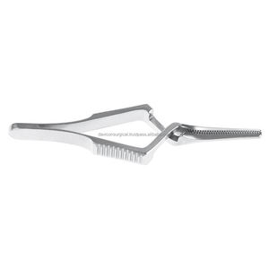 Pince Cooley Cross-Action Bulldog en acier inoxydable, finition mate, certifiée CE, instrument chirurgical droit 1.1/8 Davicon - Product Image 1