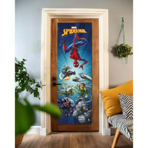 Marvel Spiderman Paper Door <b>Poster</b> for Birthday Decorations - Product Image 2